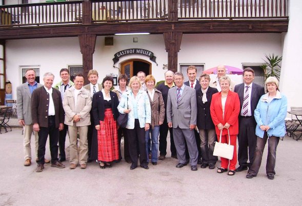 Gruppenfoto der beiden Ortschaftsräte