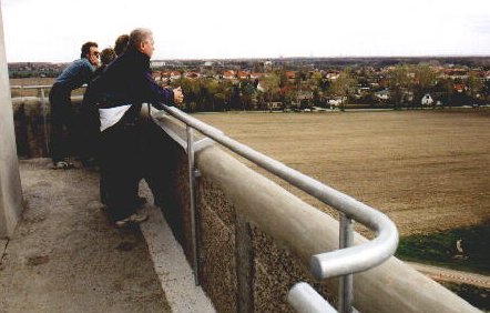 Der Blick vom Bismarckturm ins umgebende Land