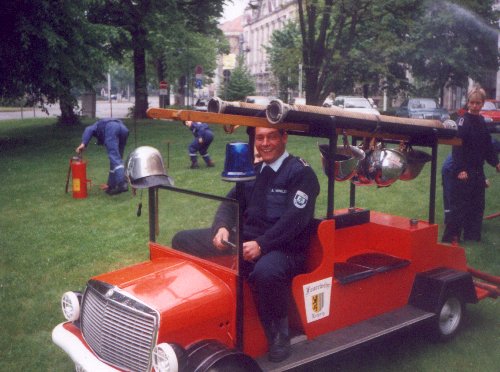 Tag der offenen Tr auf der Hauptfeuerwache Leipzig