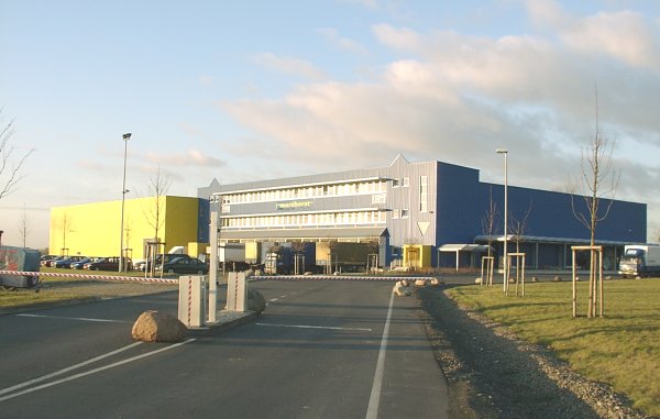 Das Gebude der Hays Logistics Niederlassung im Gterverkehrszentrum